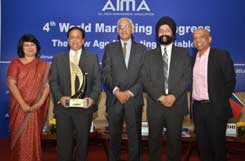 Sixth AIMA - RK Swamy High Performance Brand Award